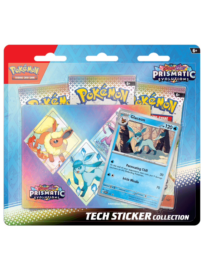 Pokemon Trading Cards SV 8 5 Prismatic Evolutions Tech Sticker Collection Styles May Vary — photo 3