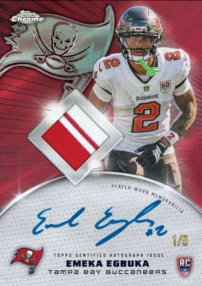 2025 Topps Chrome Football Mega Box - Fanatics Exclusive — photo 7