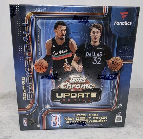 2025 Topps Chrome Update Basketball Mega Box - Fanatics — photo 2