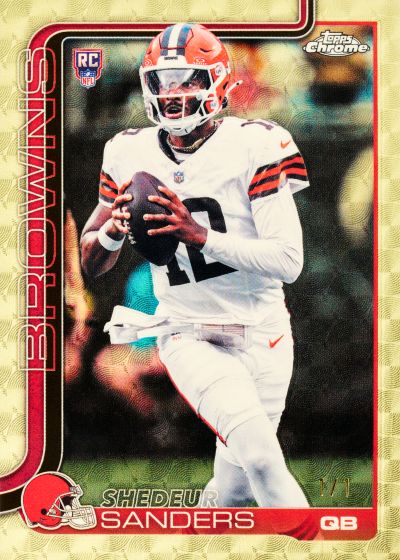 2025 Topps Chrome Football - Hobby Box — photo 12