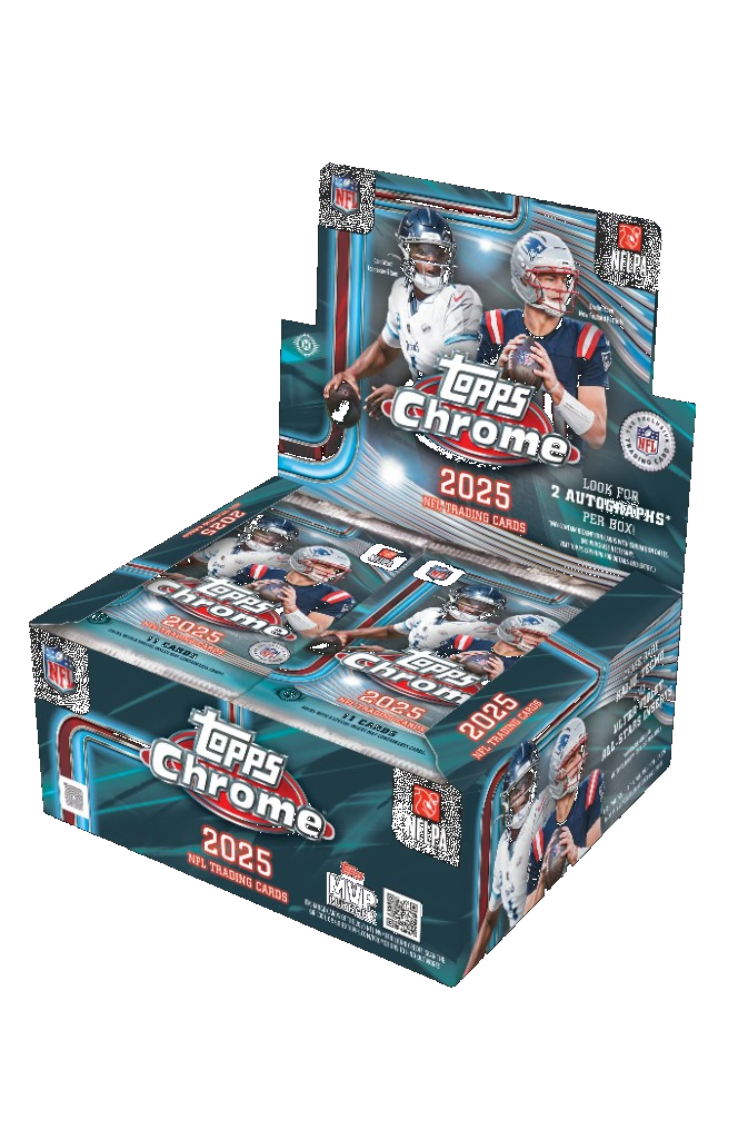 2025 Topps Chrome Football Jumbo - Hobby Box