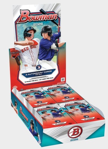 2026 Bowman Baseball - Jumbo Box