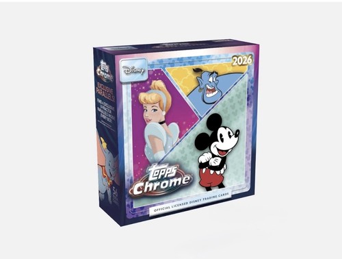 2026 Topps Chrome Disney Mega Box