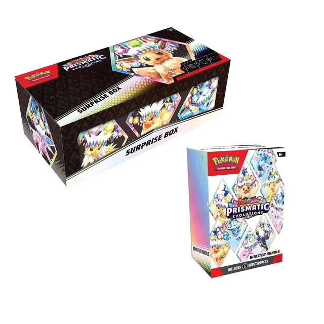 Pokemon: Prismatic Surprise Box Booster Bundle