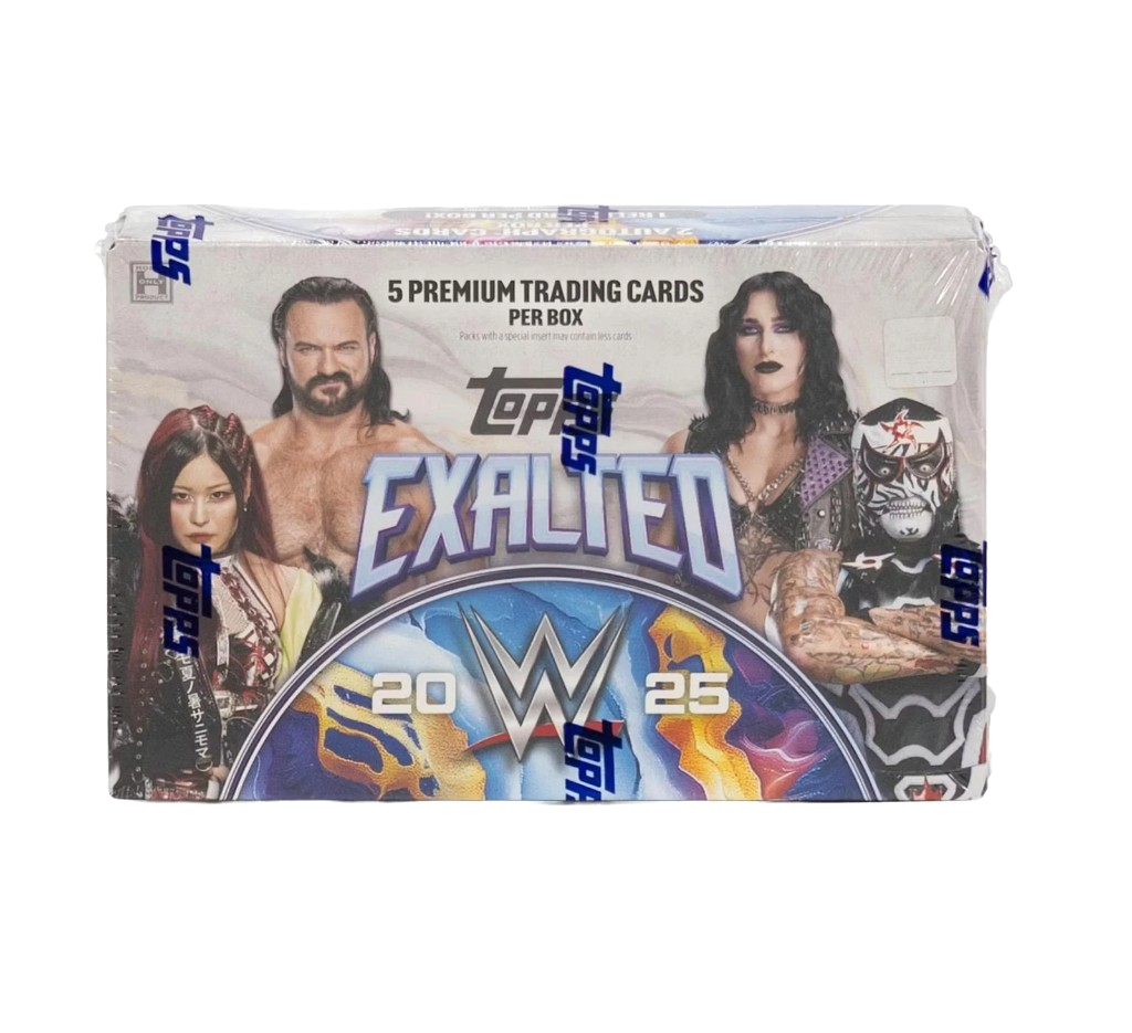 2025 Topps Exalted WWE - Hobby Box - Sealed Case — photo 3