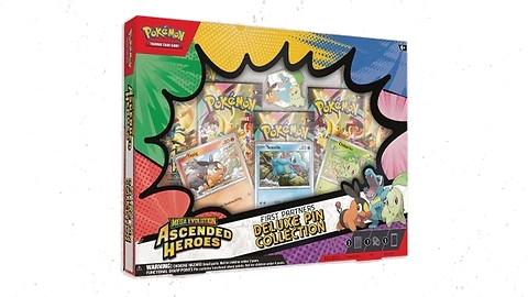 Pokemon: Ascended Heroes First Partners Deluxe Pin Collection