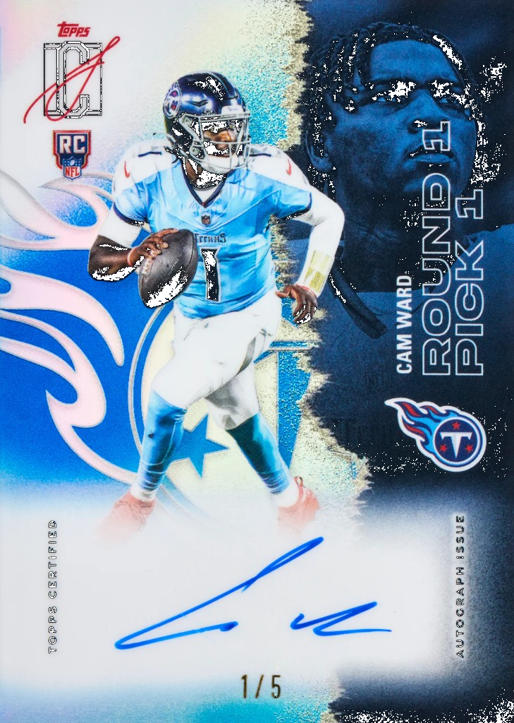 2025 Topps Signature Class Football - Hobby Box (Sealed Case) — photo 4