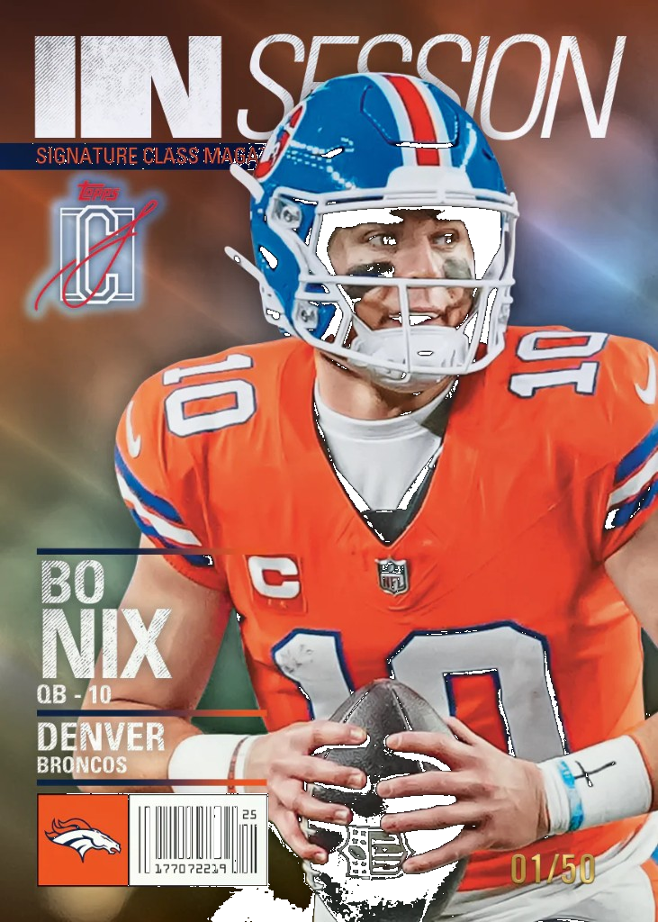 2025 Topps Signature Class Football - Hobby Box (Sealed Case) — photo 7